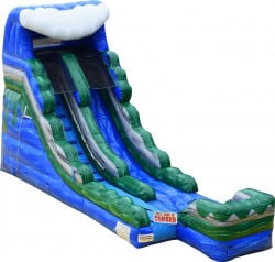 Tidal Wave Water Slide Blue