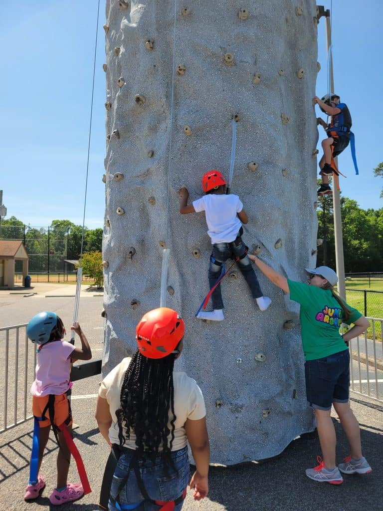 Rock Climbing Wall Rental Near Fredericksburg, VA Jump Around VA