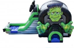 Frankenstein Combo Bounce and Slide Inflatable