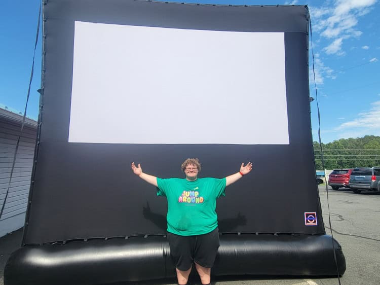 Movie Screen Inflatable 12ft