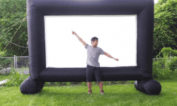 Inflatable screen deals