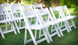 White Resin Chairs